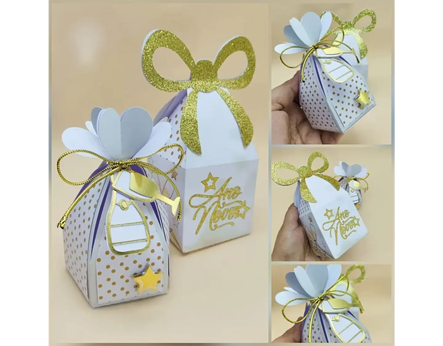 Arquivo Ano Novo Branco e Dourado - CRIAR BV 1