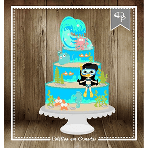 Arquivo de Corte Topo Fundo do Mar