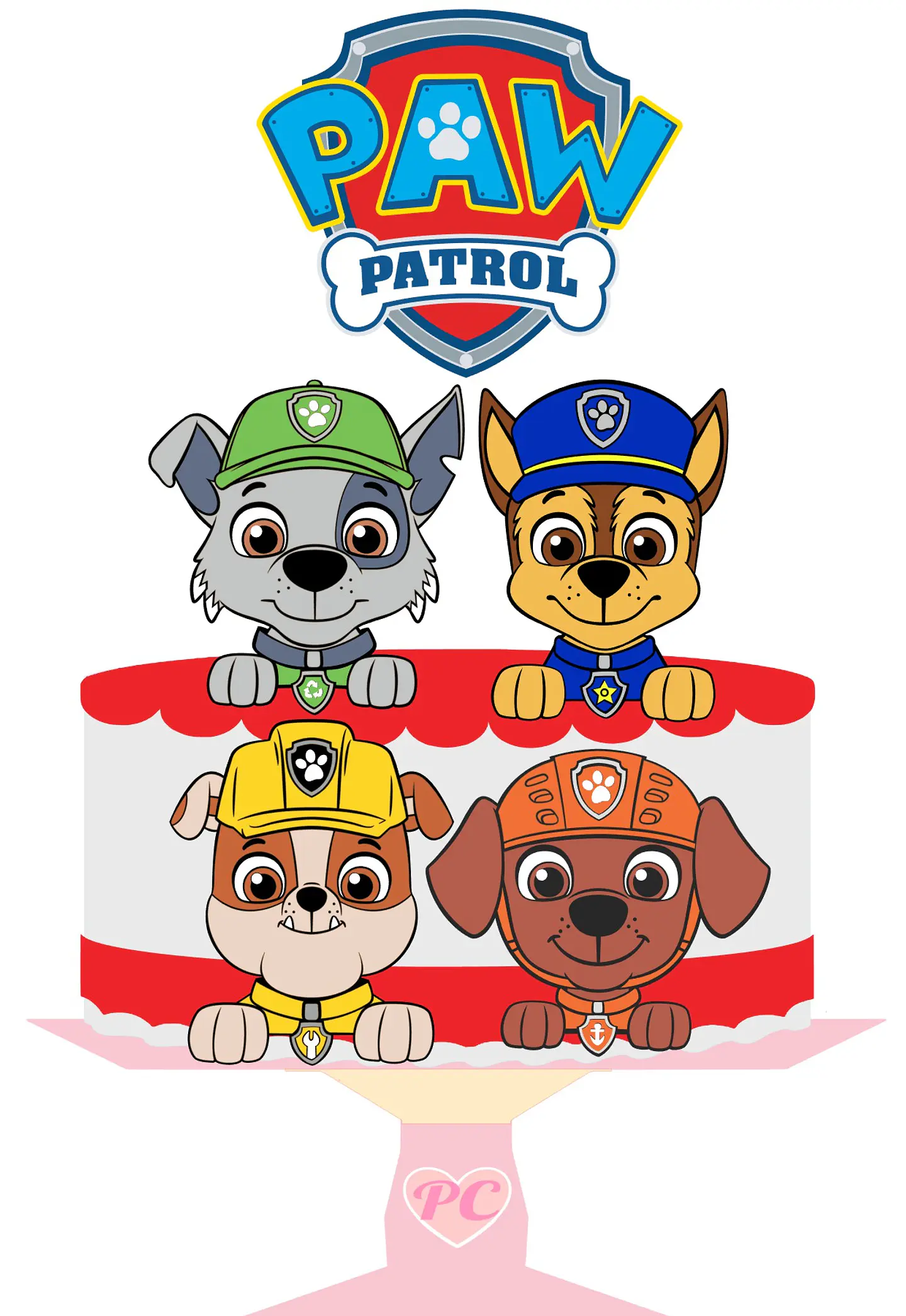Arquivo de Corte Topo Patrulha Canina 1