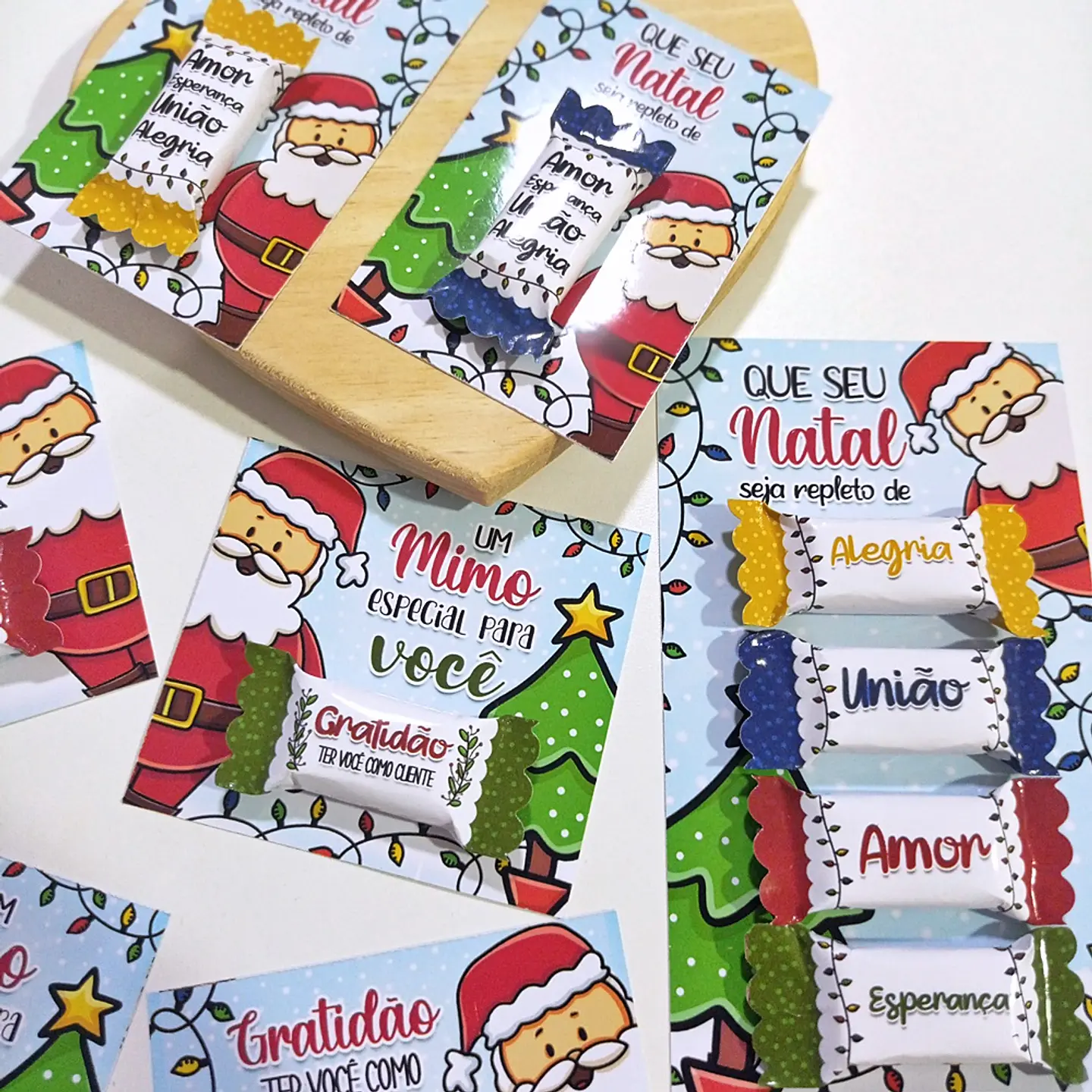 Arquivo de Corte Card e Balinhas Natal 6