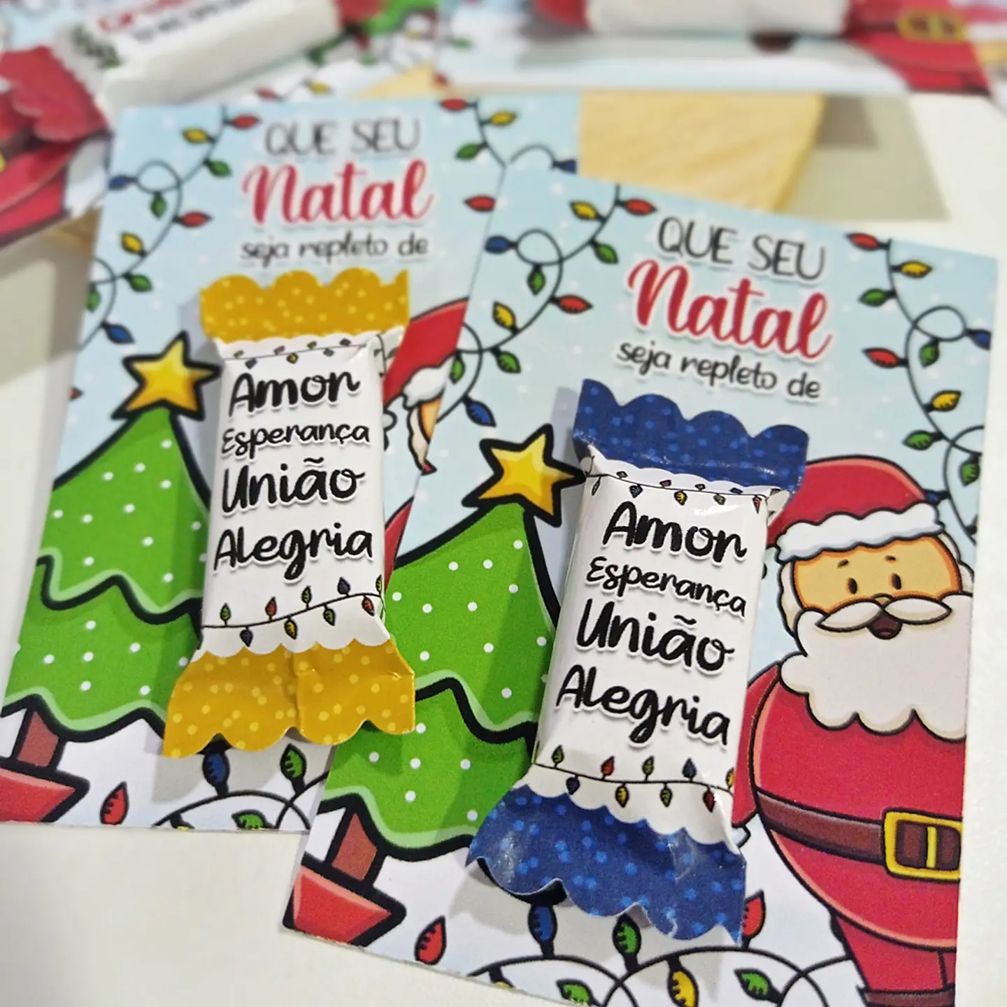 Arquivo de Corte Card e Balinhas Natal 9
