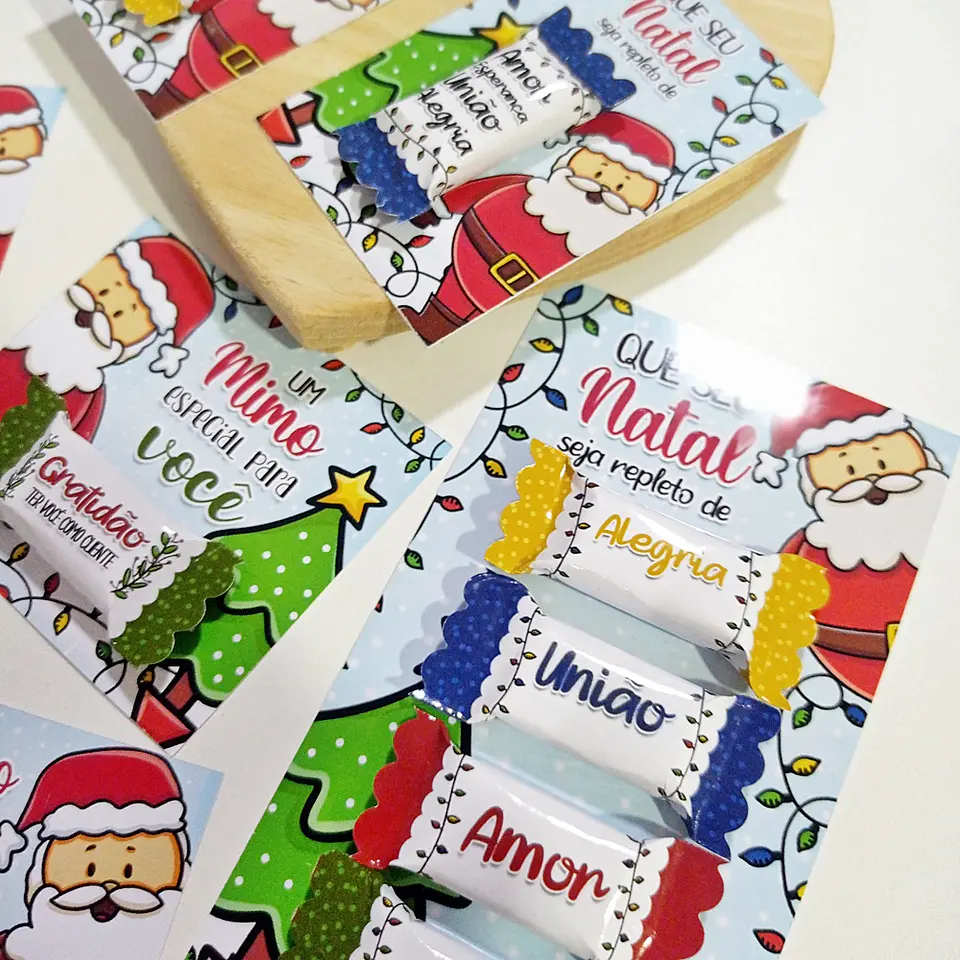 Arquivo de Corte Card e Balinhas Natal 10