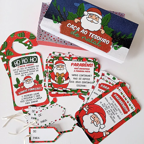 Arquivo de Corte Caça ao Presente Natal