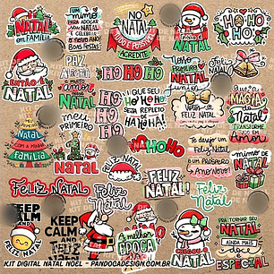 Arquivo Natal Kit Completo - PANDOCA