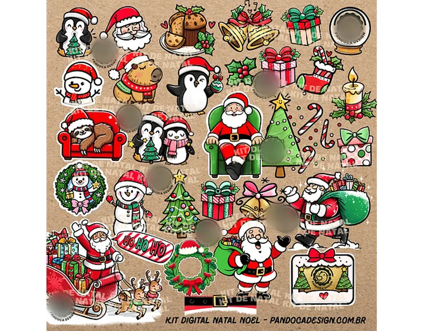 Arquivo Natal Kit Completo - PANDOCA 4