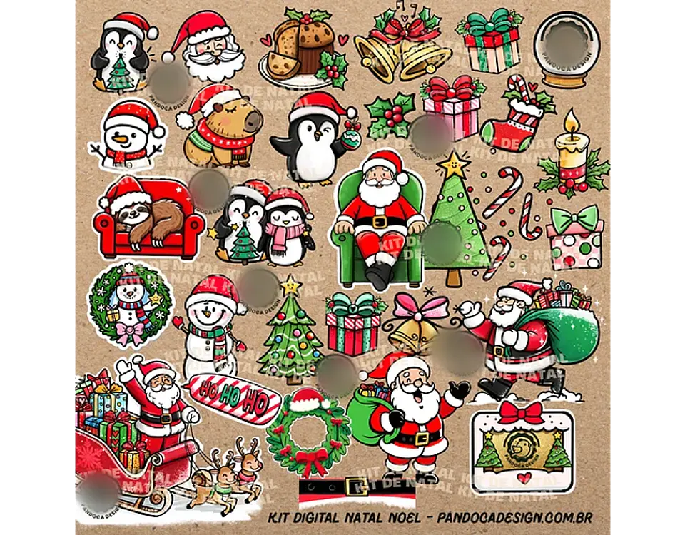 Arquivo Natal Kit Completo - PANDOCA 4