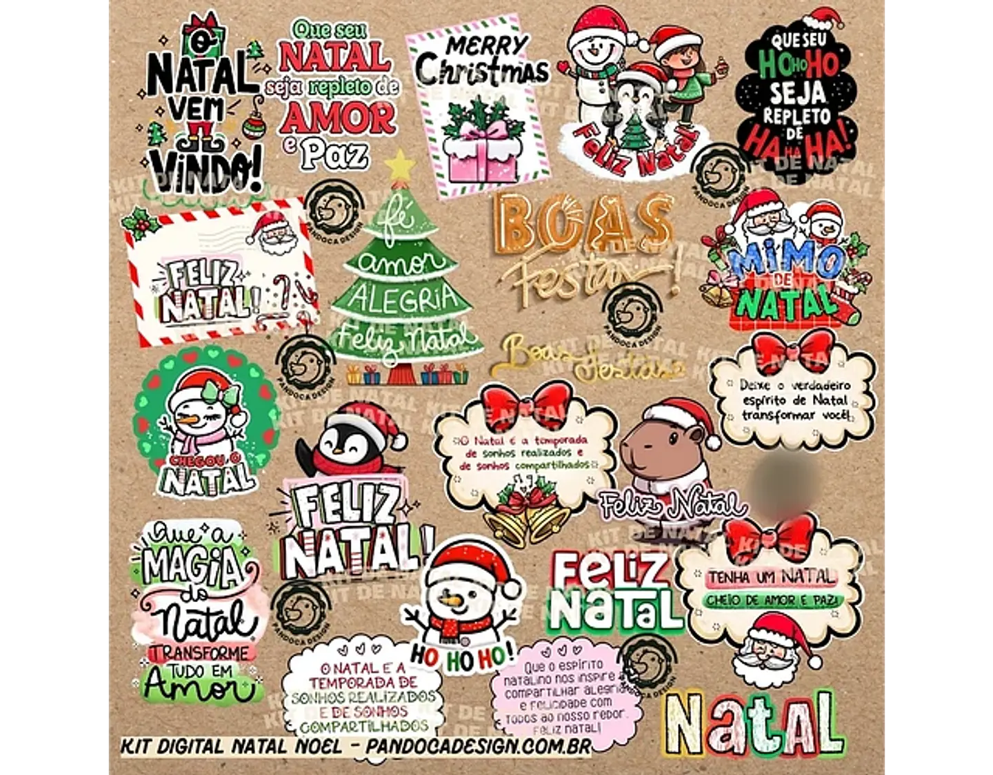 Arquivo Natal Kit Completo - PANDOCA 3