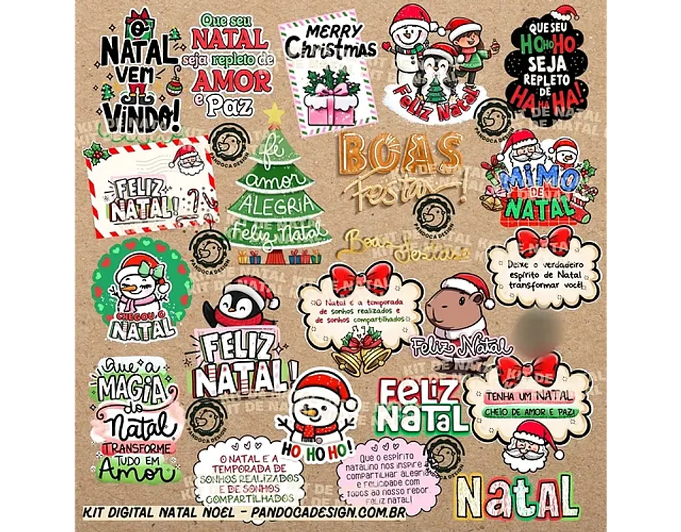 Arquivo Natal Kit Completo - PANDOCA 3