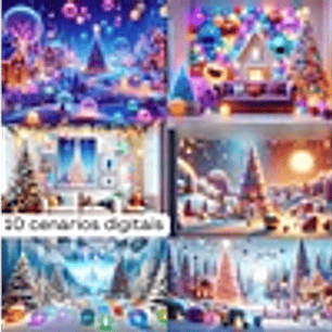 Kit Digital Natal Divertidamente - caramelo