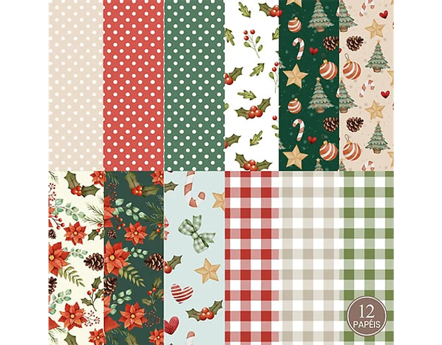 Kit Digital Natal Bosque Natalino - Estudio Lin 3