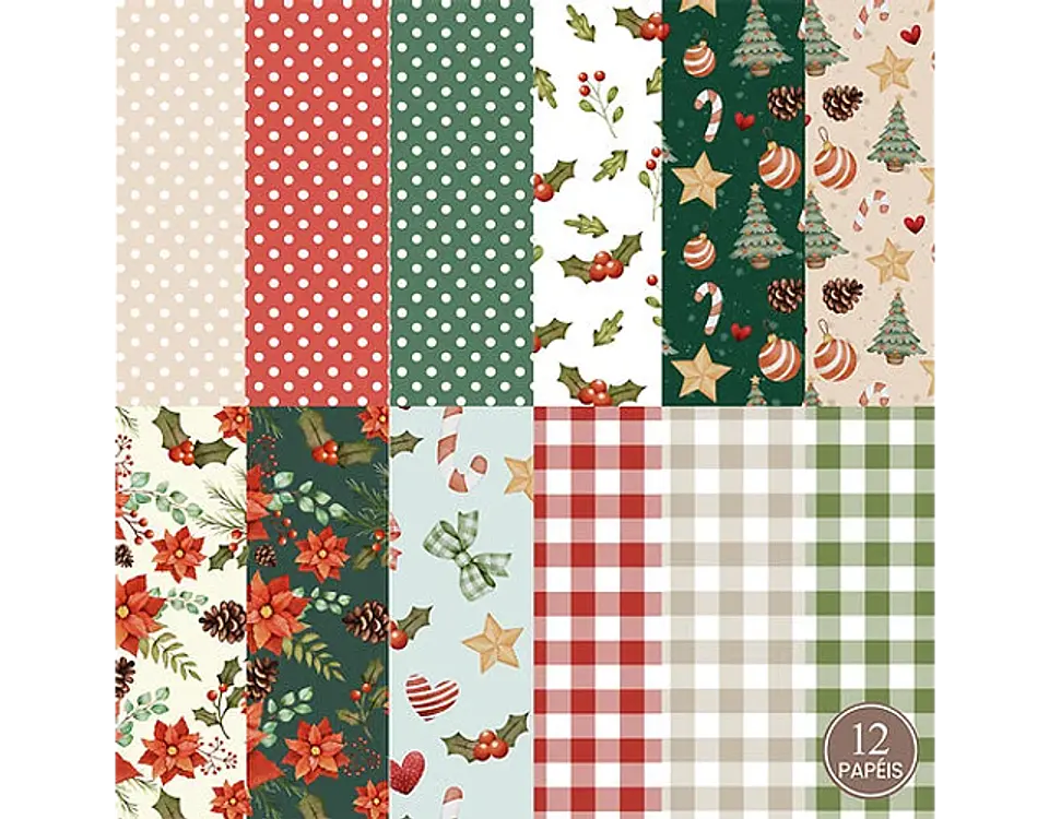 Kit Digital Natal Bosque Natalino - Estudio Lin 3