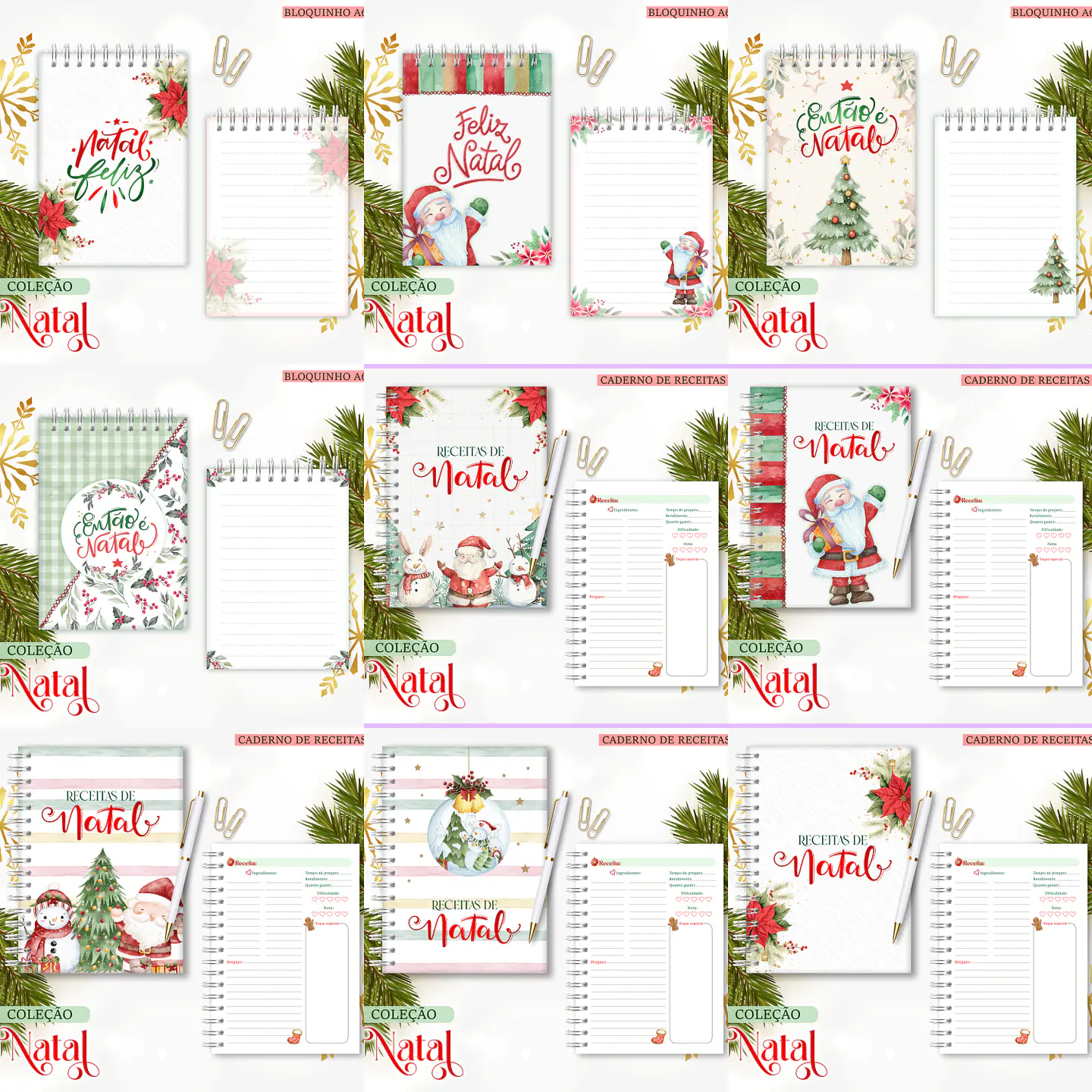 Arquivo Natam Combo Encadernação - LINA 1