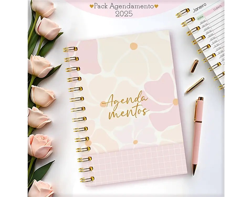 Arquivo Pack Agendamentos Feminino 2025 - Lina 4