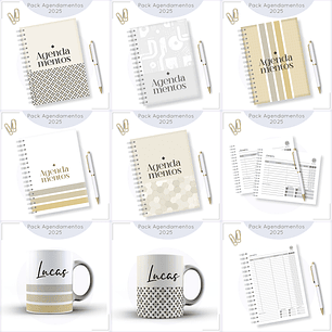 Arquivo Pack Agendamento Masculino 2025 - LINA