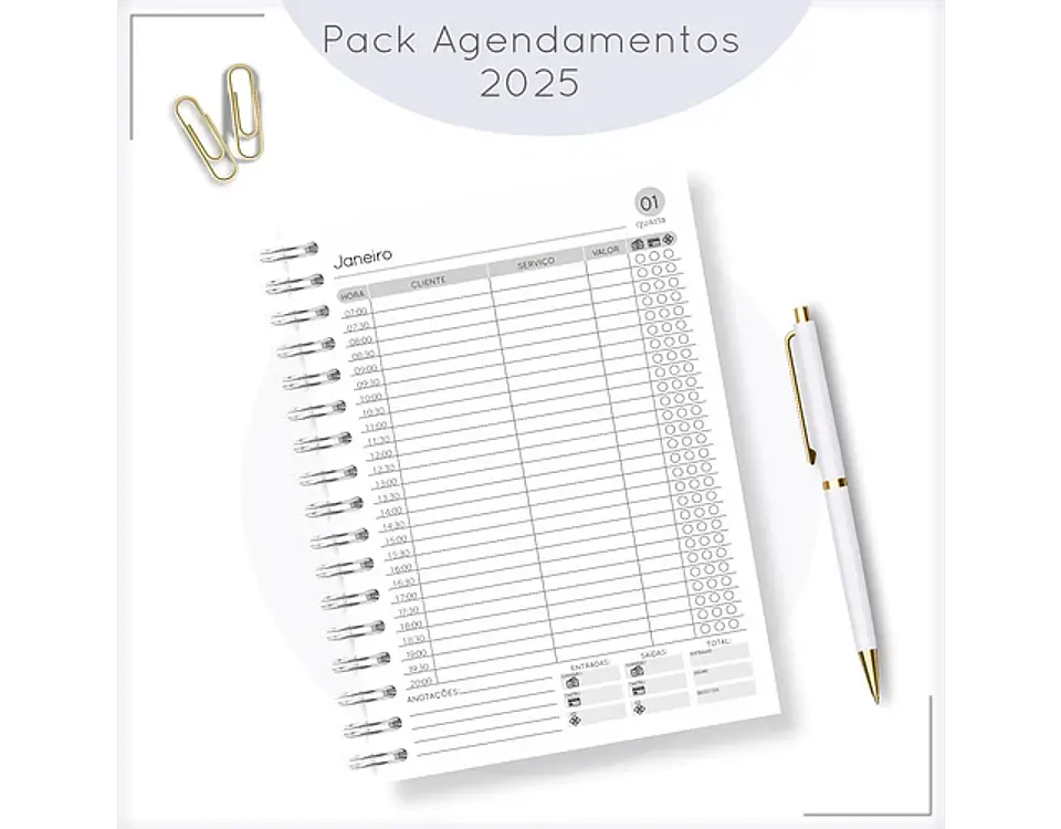 Arquivo Pack Agendamento Masculino 2025 - LINA 8
