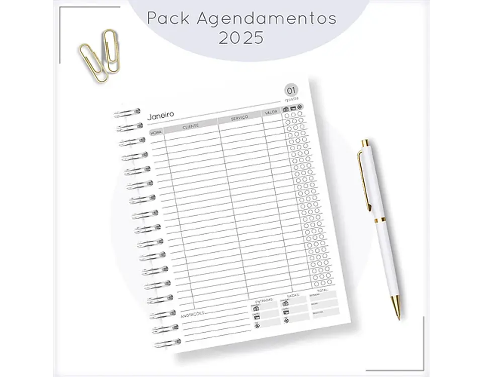 Arquivo Pack Agendamento Masculino 2025 - LINA 9