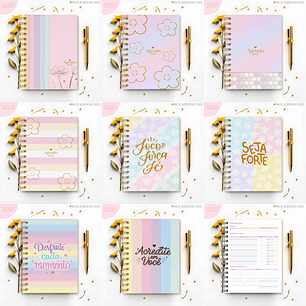 Arquivo Pack Agendas Feminina Candy 2025 - Lina