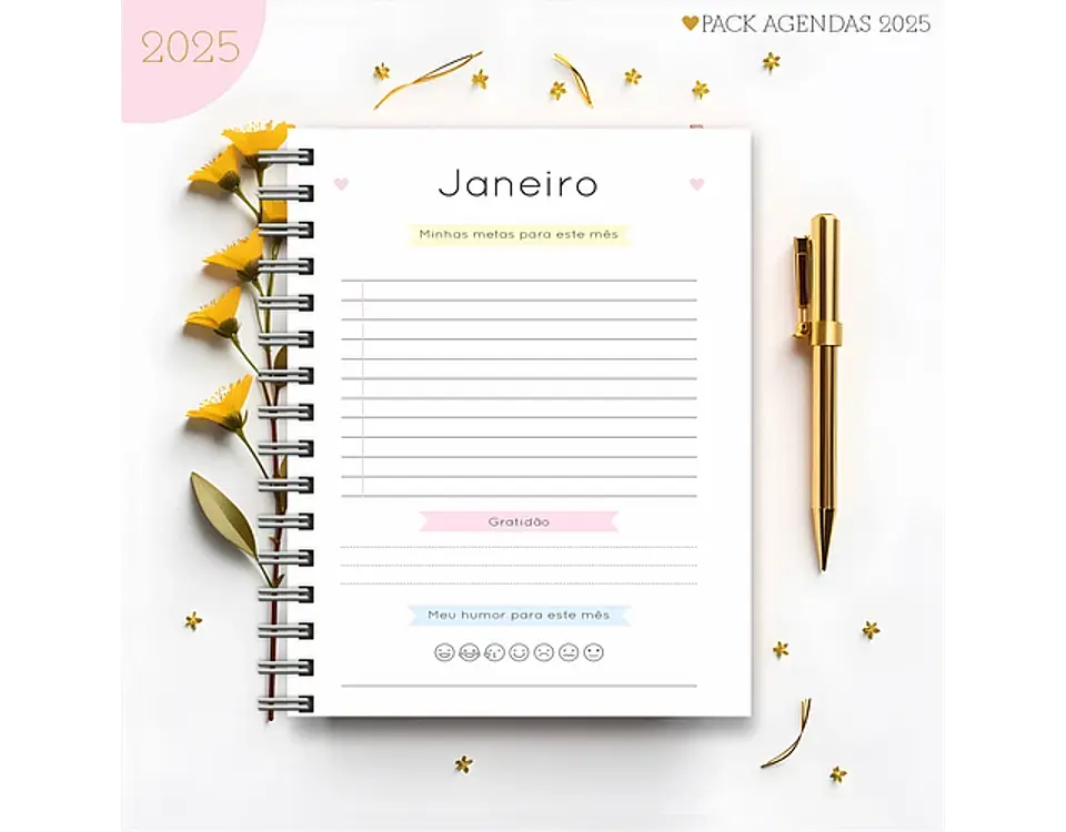 Arquivo Pack Agendas Feminina Candy 2025 - Lina 3