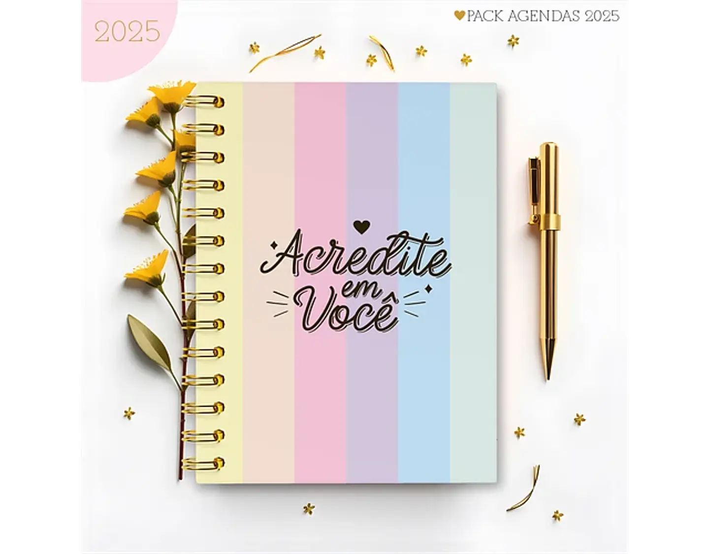 Arquivo Pack Agendas Feminina Candy 2025 - Lina 4