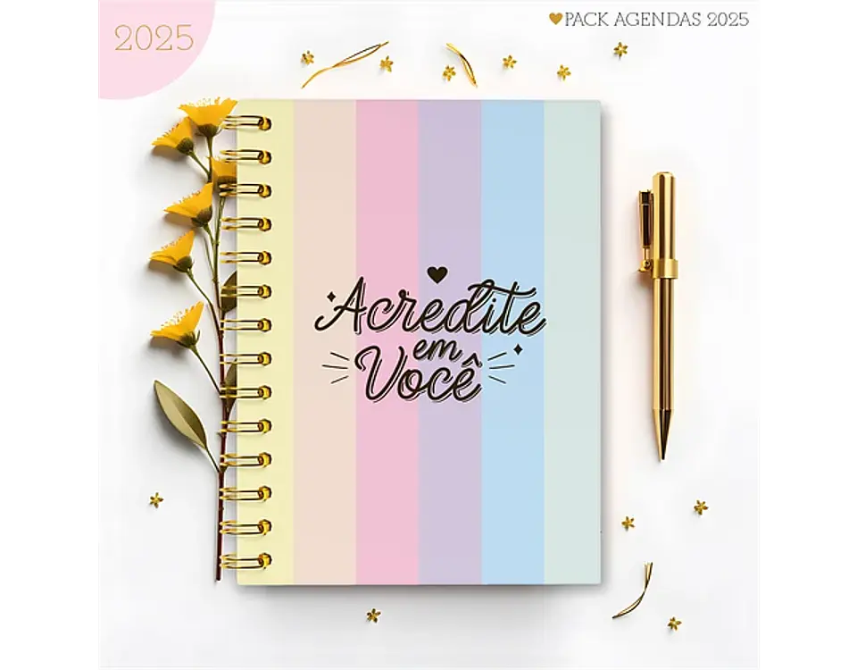 Arquivo Pack Agendas Feminina Candy 2025 - Lina 4