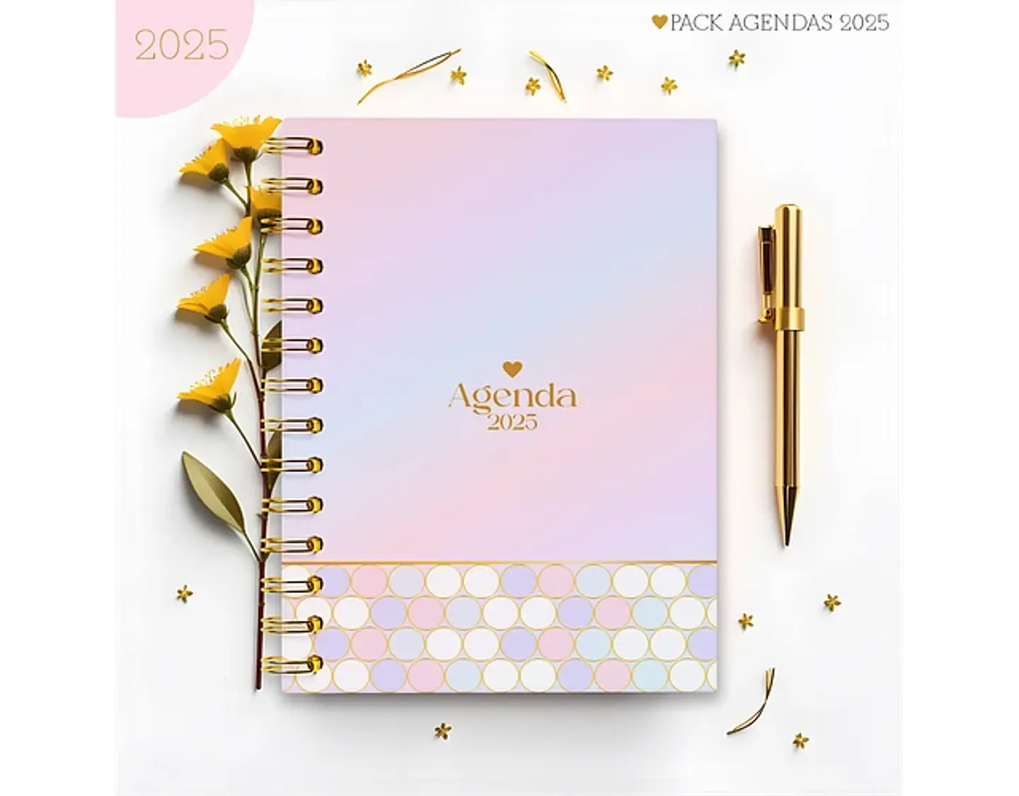 Arquivo Pack Agendas Feminina Candy 2025 - Lina 9