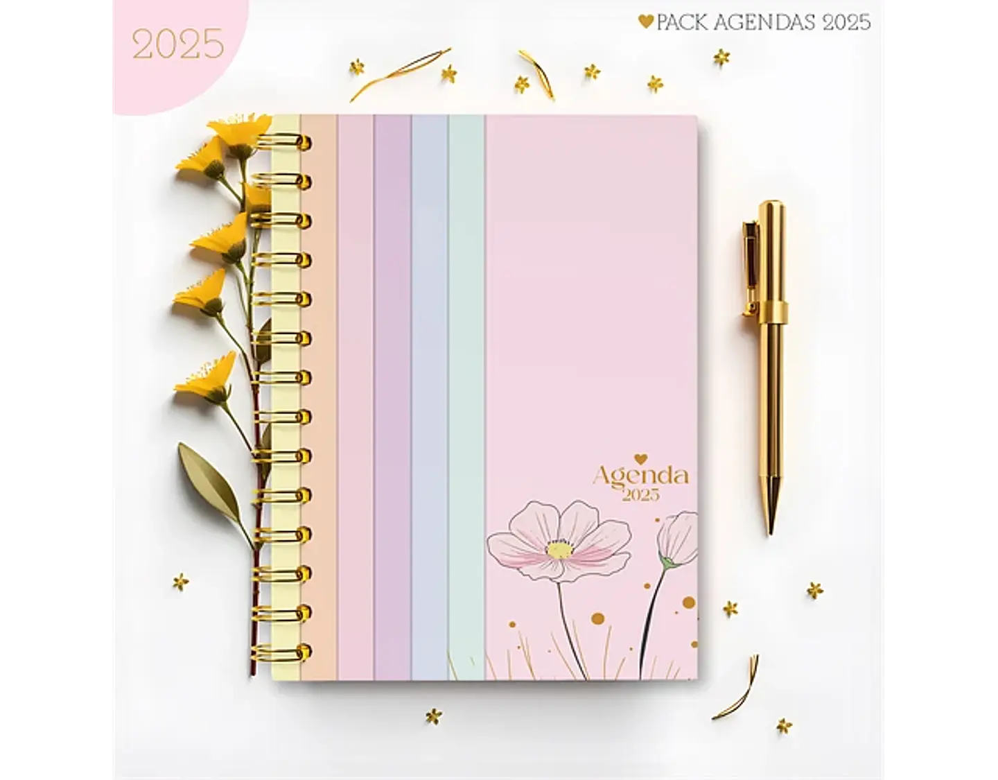 Arquivo Pack Agendas Feminina Candy 2025 - Lina 11