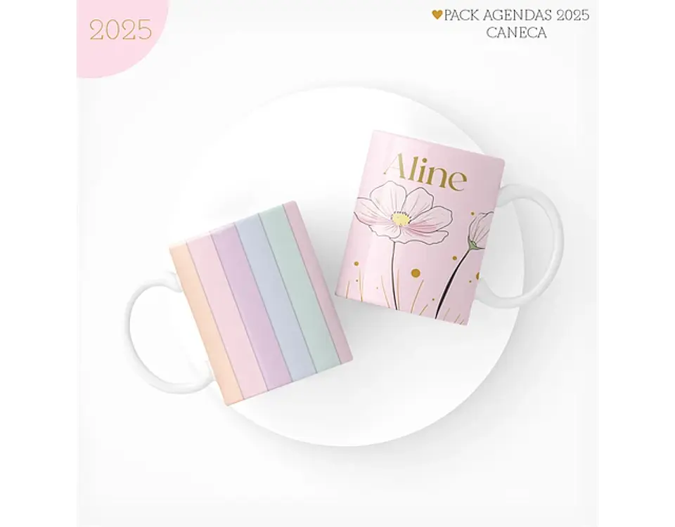 Arquivo Pack Agendas Feminina Candy 2025 - Lina 20