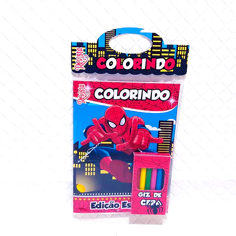 Arquivo Revista de Colorir Homem Aranha