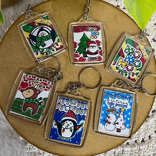 Arquivo de Corte Chaveiro Natal