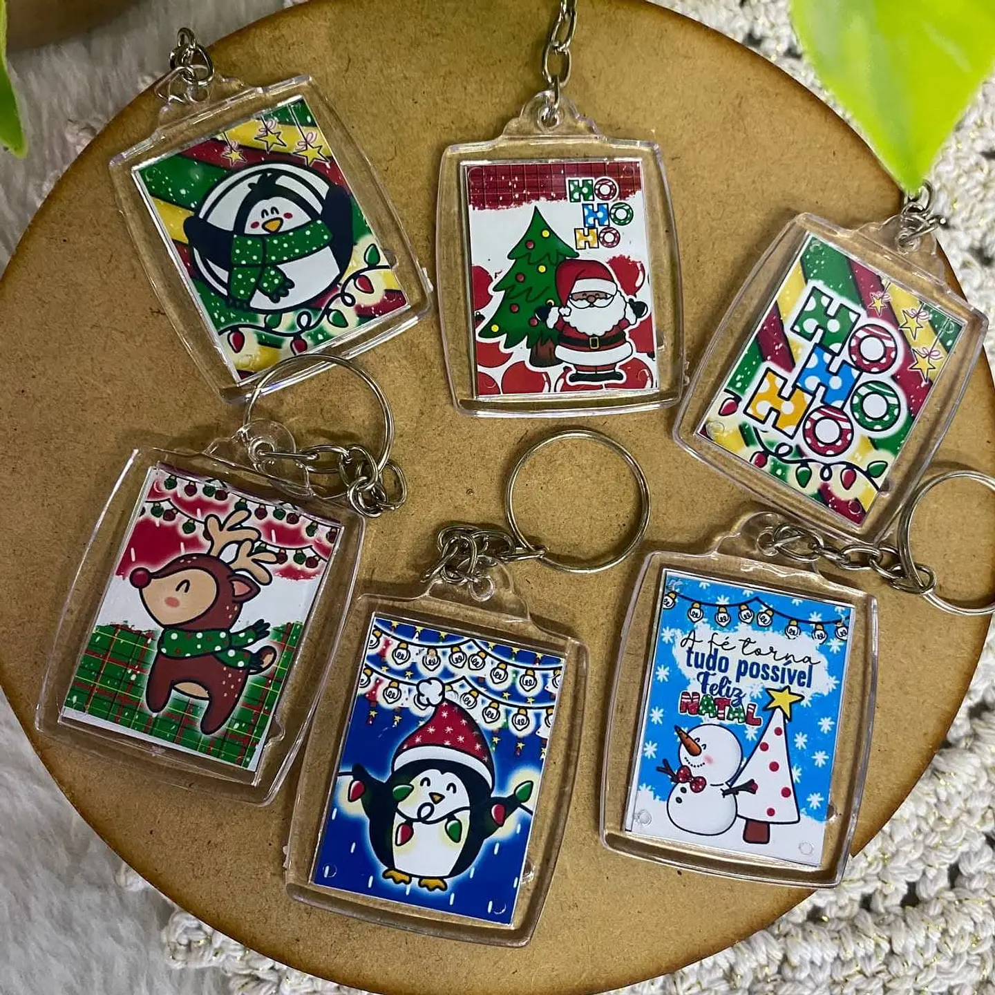 Arquivo de Corte Chaveiro Natal 1