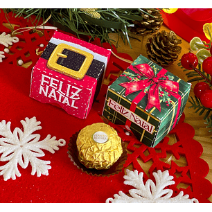 Arquivo Natal Caixinha 1 doce - Ilustracin