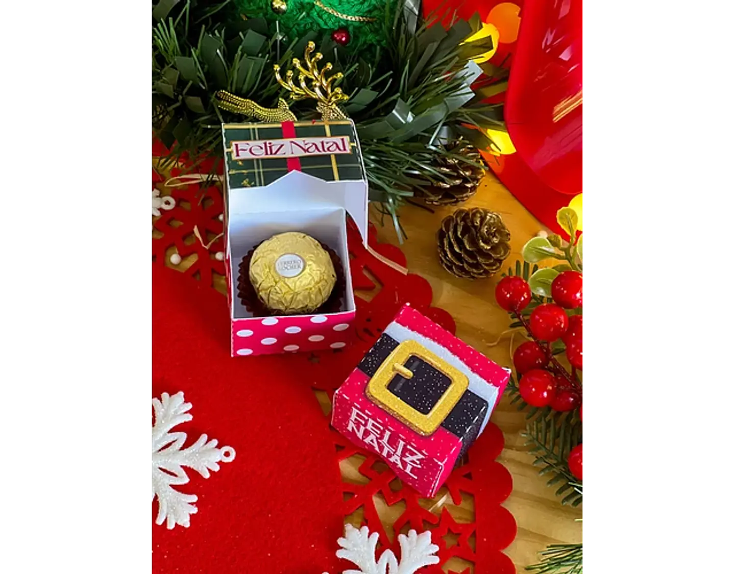 Arquivo Natal Caixinha 1 doce - Ilustracin 2