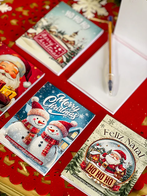 Arquivo Natal Bloquinho 10x7 - Ilustracin