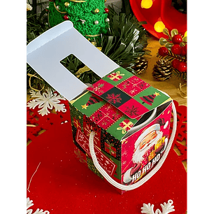 Arquivo Natal Caixa Caneca Box com Alça - Ilustracin