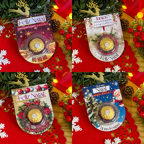 Arquivo Natal Card Blistter - Ilustracin