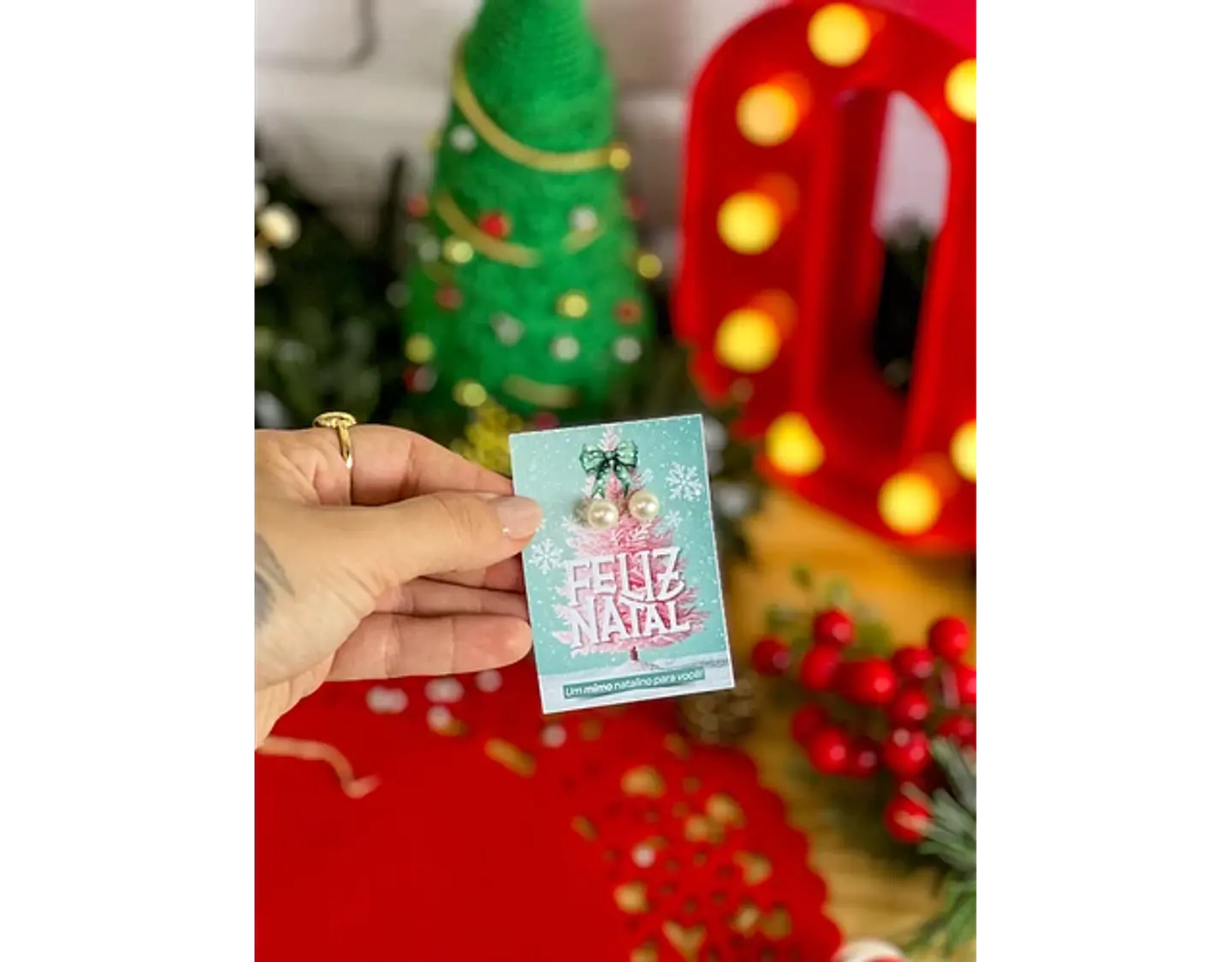 Arquivo Natal Card Brinco - Ilustracin 5