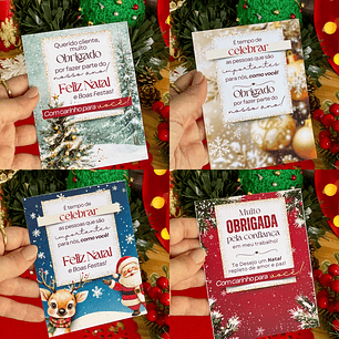 Arquivo Natal Card Agradecimento - Ilustracin