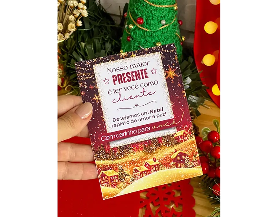 Arquivo Natal Card Agradecimento - Ilustracin 2