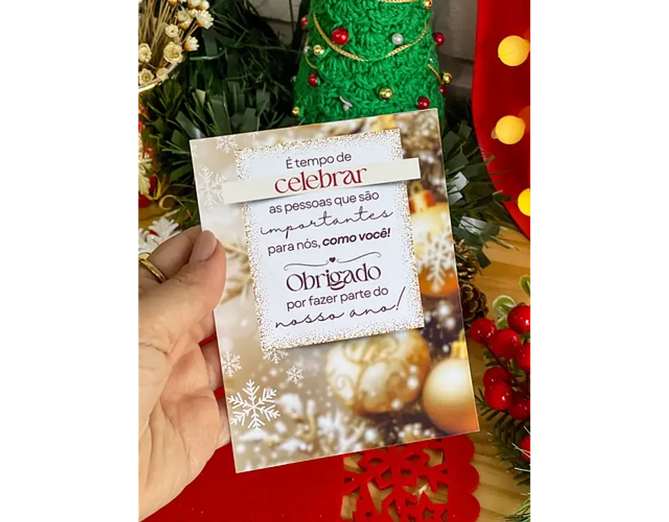 Arquivo Natal Card Agradecimento - Ilustracin 4