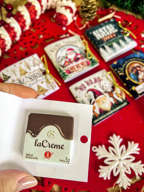 Arquivo Natal Card Cacau Show La Creme - Ilustracin