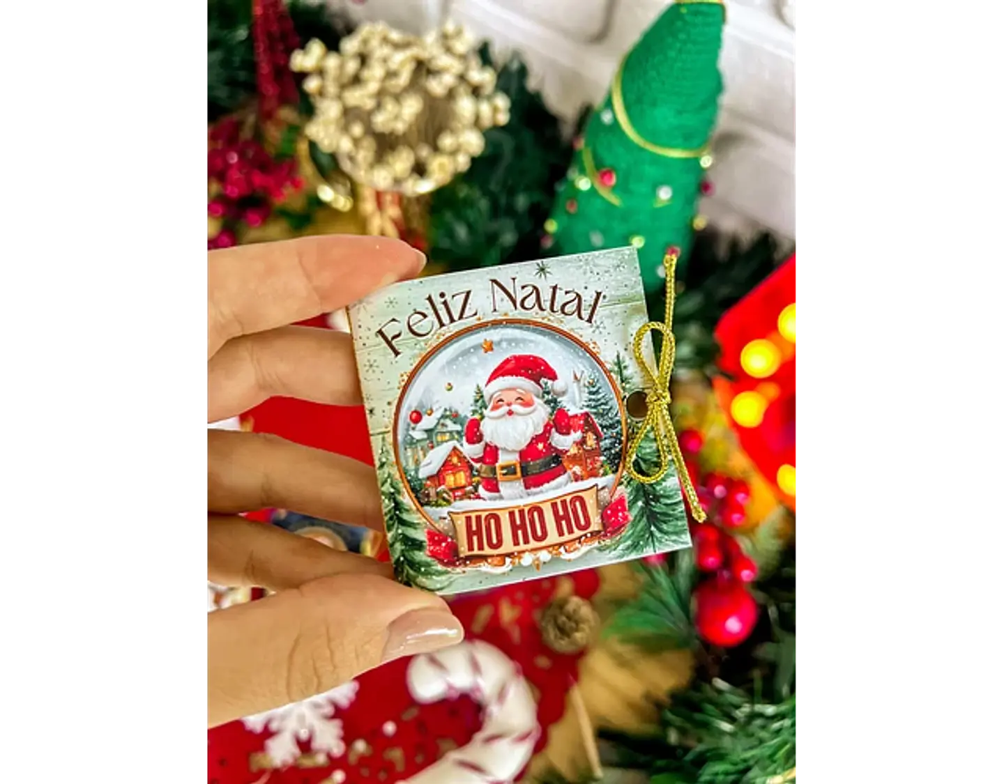 Arquivo Natal Card Cacau Show La Creme - Ilustracin 4