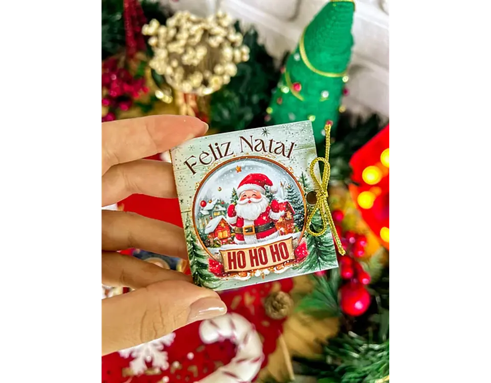 Arquivo Natal Card Cacau Show La Creme - Ilustracin 4