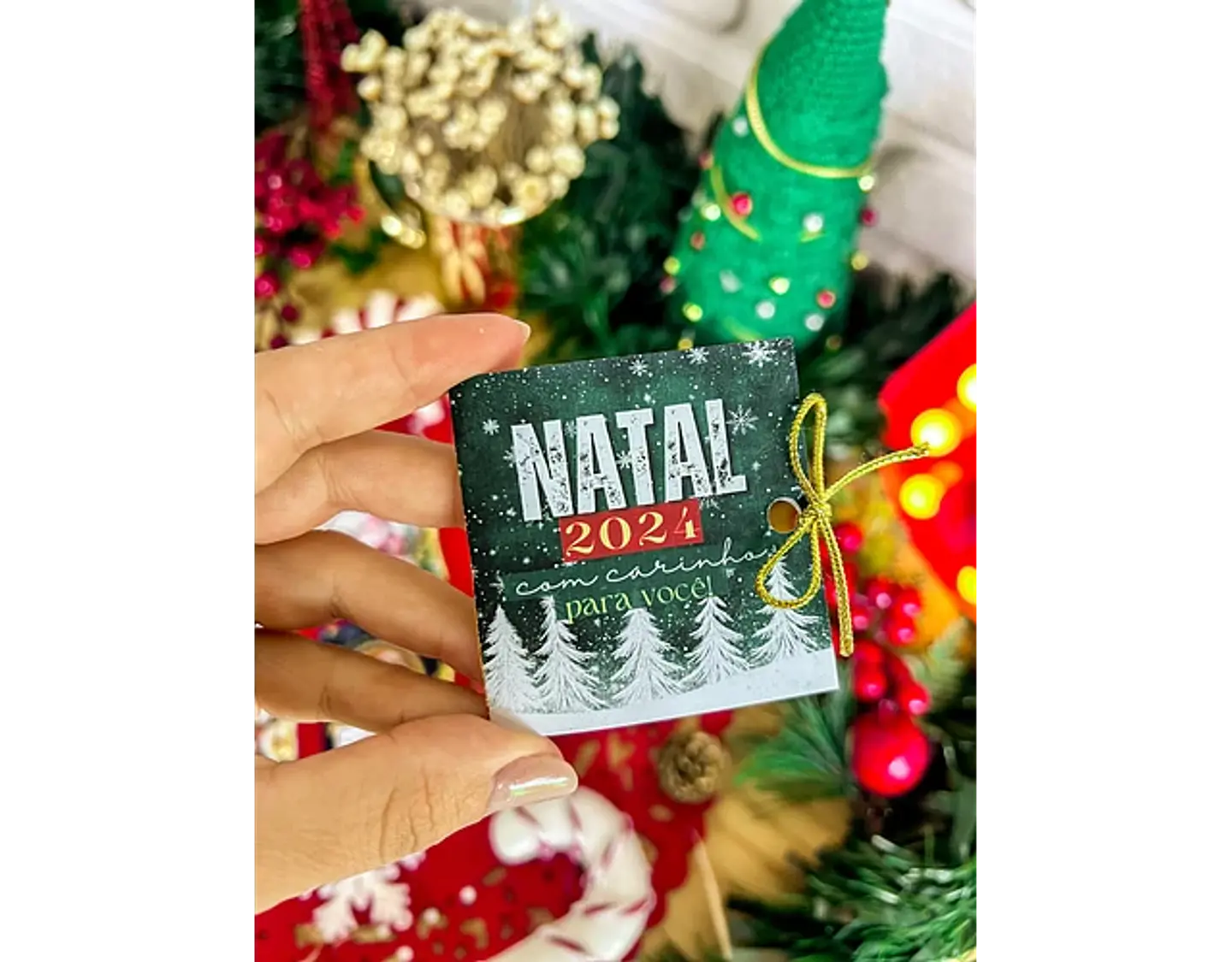 Arquivo Natal Card Cacau Show La Creme - Ilustracin 5