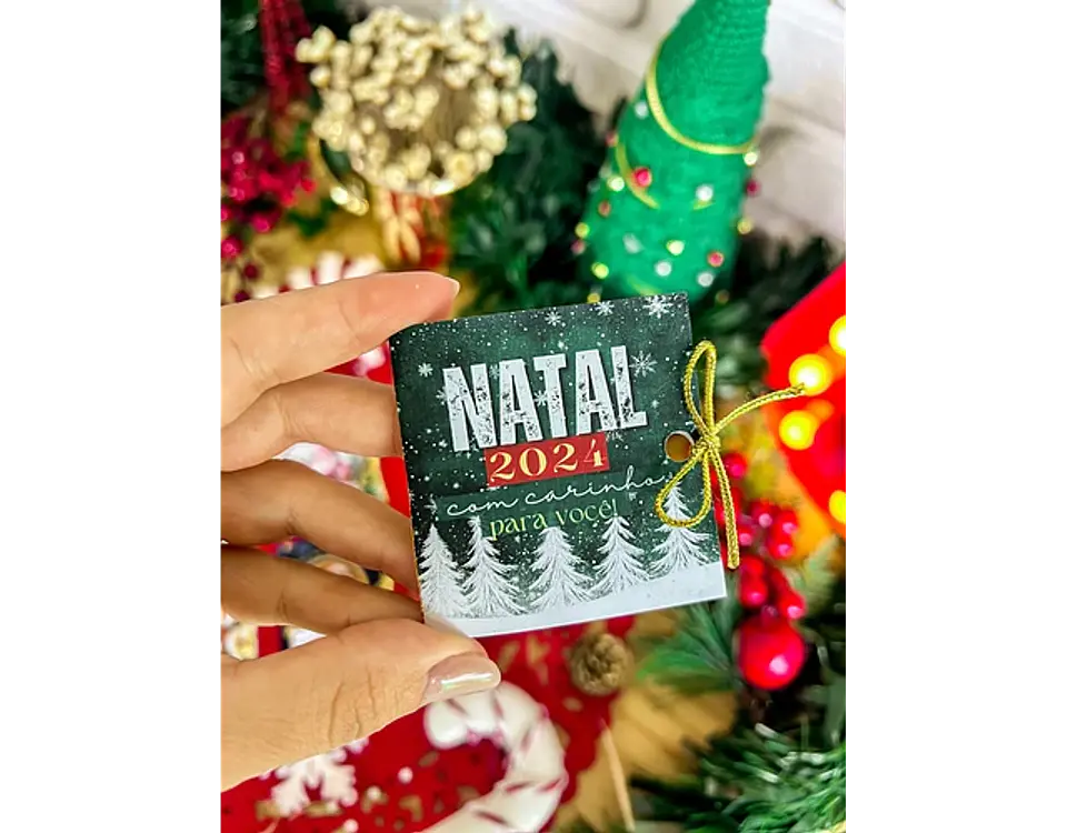 Arquivo Natal Card Cacau Show La Creme - Ilustracin 5