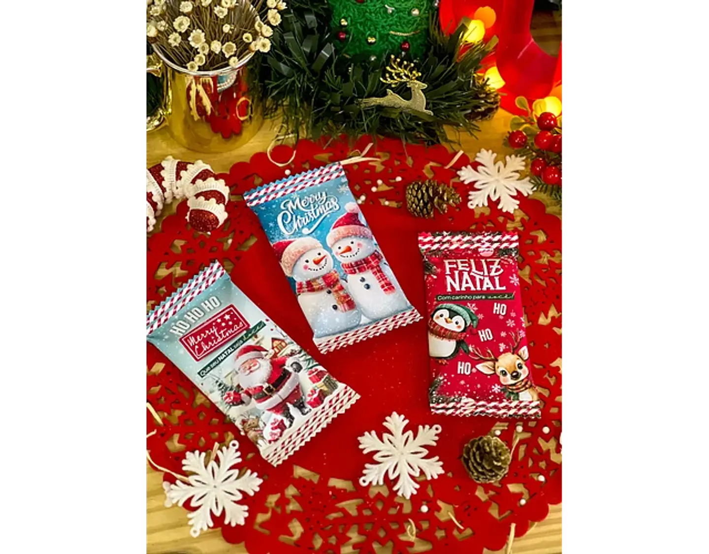 Arquivo Natal Chocolate 80g e Kit kat - Ilustracin 3