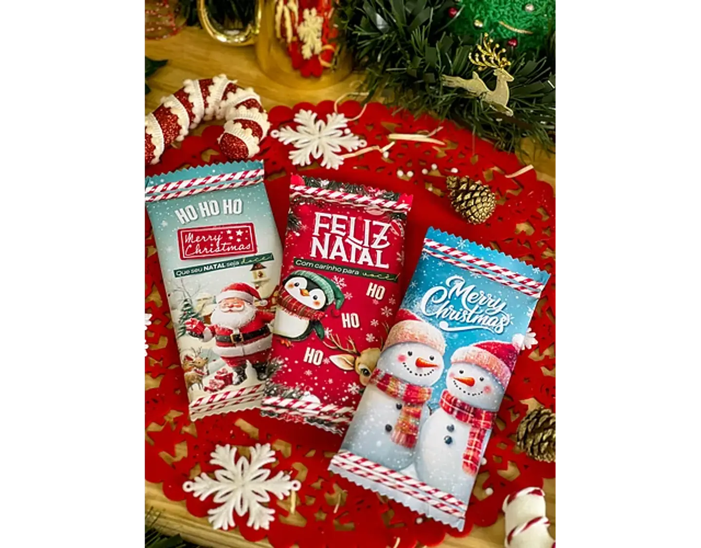 Arquivo Natal Chocolate 80g e Kit kat - Ilustracin 4