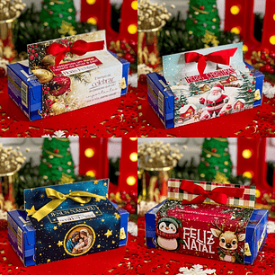 Arquivo Natal Cinta Caixa Bombom 15,6x22 - Ilustracin