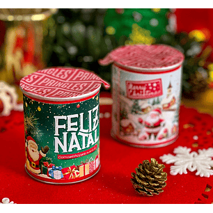 Arquivo Natal Rótulo para Mini Pringles - Ilustracin