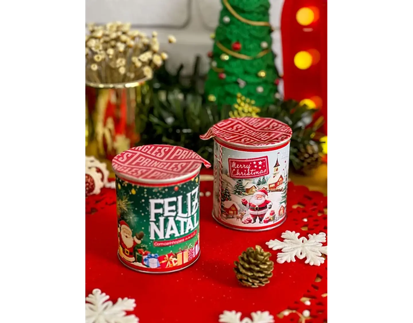 Arquivo Natal Rótulo para Mini Pringles - Ilustracin 2