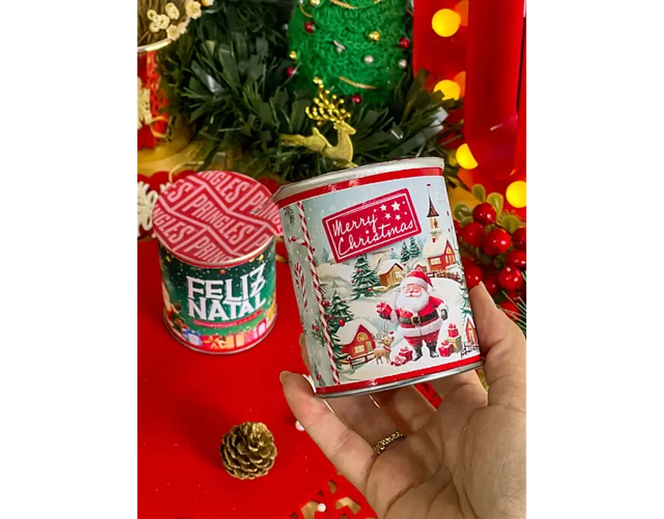 Arquivo Natal Rótulo para Mini Pringles - Ilustracin 4